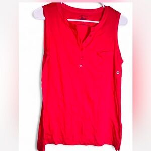 G.H. Bass & Co.  Buttoned Tank Top
